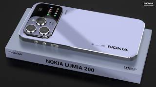 Nokia Lumia 200  5GMTK Dimensity 9300200MP Camera6000mAh Battery512GB StorageNokia Lumia 200 [upl. by Tamiko]