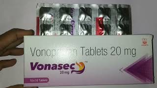 vonasec 20 mg tablets  vonoprazan 20 mg tablets [upl. by Abramo]