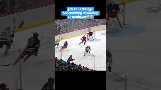 Oettinger US Backup is hilarious 😂fyp trending nhl hockey chanting usa canada shorts funny [upl. by Chadd]