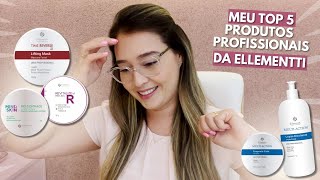 TOP 5 PRODUTOS ELLEMENTTI  PROFISSIONAIS [upl. by Joyann]