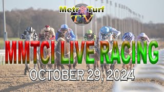 29 October 2024  Philippines Horse Racing Live  Metro Manila Turf Club Inc [upl. by Clemmie]