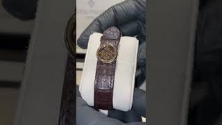 Very rare discontinued Patek Philippe world timer solid 18kt rose gold case  Reference 5130r [upl. by Rosario177]