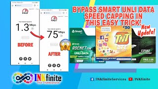 Bypass Smart Unli Data 149  399 Speed Capping in this Easy Trick NEW UPDATE  INKfinite [upl. by Akihsar]