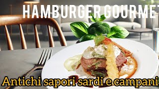 hamburger gourmet con cipolle in agrodolce neiperte [upl. by Saddler]