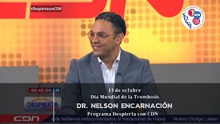 Dr Nelson Encarnación 1 de cada 4 muertes en el mundo está relacionada con trombos [upl. by Adelia510]