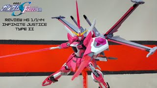 Review HG 1144 Infinite Justice Type 2Gundam SEED Freedom gundamseedfreedom gunpla gundambandai [upl. by Suoivart374]