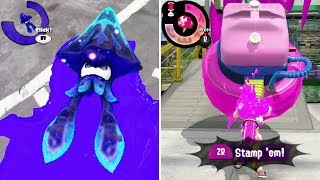 Splatoon 1 amp 2  All Special Weapons [upl. by Hellah]