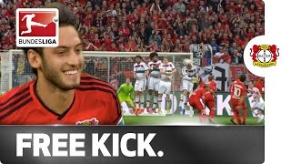 No Chance for Neuer  Sumptuous Free Kick from Hakan Calhanoglu [upl. by Awram]