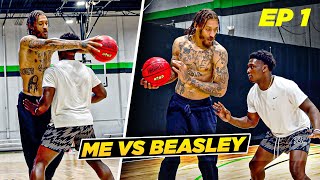 I 1v1ed Micheal Beasley To Prepare For The Big 3  Episode 1 [upl. by Luapleahcim784]