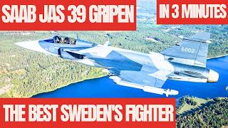 Saab JAS 39 Gripen The best Swedens Fighter [upl. by Lucier154]