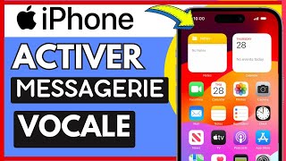 Comment Activer La Messagerie Vocale Sur IPhone Très Facile [upl. by Ahsenauq320]