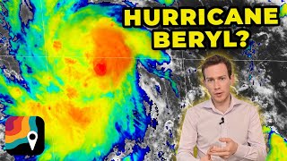 Beryl To Become Major Hurricane [upl. by Ayvid789]