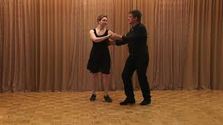 Rockabilly Dance 102 Beginner INSIDE TURN quotdrdancerightcom for all info [upl. by Kentigerma]