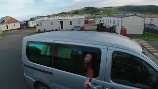 Stealth van camping in Aberystwyth PART 2 [upl. by Eicaj]