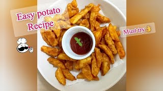 Quick and Easy potato recipe easy potato [upl. by Sairacaz]