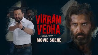 Vedha Ne Kar Diya Apne Aap Ko Surrender  Vikram Vedha  Movie Scene [upl. by Duck]