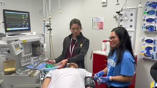 Diversity CRNA Spotlighting Simulation Lab Experience and the Anesthesia Machine Check  MWU 2024 [upl. by Nomael]