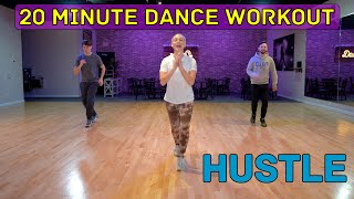 20 Minute Easy To Follow Hustle Dance Workout [upl. by Colier]