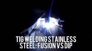 Stainless TIG Fusion or filler [upl. by Sew]