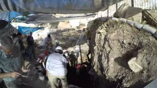 UNCC Mount Zion Dig Go Pro Time Lapse [upl. by Penrose]