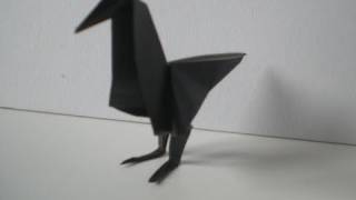 OrigamiAnleitung Rabe [upl. by Ribaj]