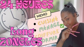 Vidéo 76 24 HEURES AVEC LONG ZONGLES💅🏽Yana in aide moi [upl. by Otreblanauj]