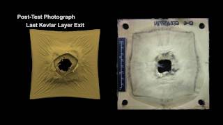 Hypervelocity Impact of an Aluminum Sphere on an AluminumKevlar Orbital Debris Shield [upl. by Pretrice595]