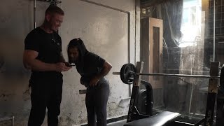 The Armwrestler Girl  Tatu Sharma  Bench Press  Mumbai Training Camp [upl. by Mackintosh]