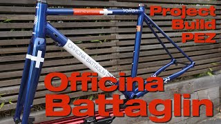 OFFICINA BATTAGLIN POWER Project Bike Frameset Unboxing [upl. by Aicarg]