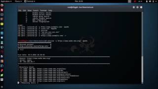 Kali Linux Tools  Vulnerability scanner UNISCAN Fixes 2016 2 [upl. by Nesyaj82]