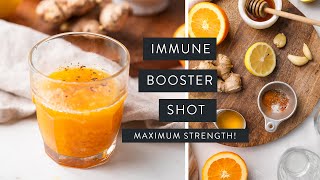 IMMUNE BOOSTER SHOT ⦊ maximum strength [upl. by Nunci]