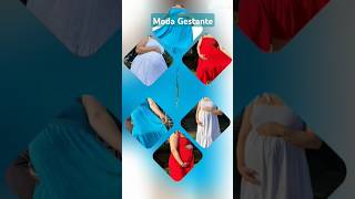 Moda Gestante gravida [upl. by Airdnaid]