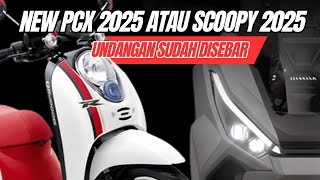 AKHIRNYA❗SUDAH ADA UNDANGAN RILIS NEW SCOOPY 2025 ATAU NEW PCX 160 2025 [upl. by Zilef]