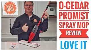 OCedar Promist Spay Mop REVIEW and UNBOXING [upl. by Normand]