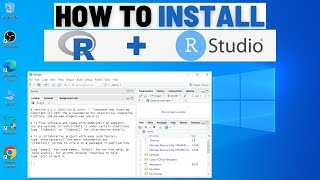 How to Download and Install RStudio 2024 [upl. by Repooc]