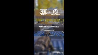 PUBG MOBILE  Metro Royale Chapter 22 Treasure Specters [upl. by Pietje684]