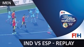 India v Spain  Men’s Hockey Junior World Cup Lucknow [upl. by Pauli]