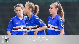 Highlights U14 Femminile SampdoriaVirtus Entella 31 [upl. by Ahsai]