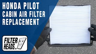 How to Replace Cabin Air Filter 2017 Honda Pilot  AQ1058 [upl. by Cynthie]