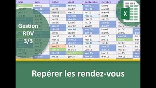 Marquer dynamiquement les rendezvous du calendrier [upl. by Kaitlyn541]