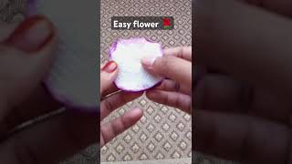 Easy tissue paper flower Artisticwings001 arabic  trending  craft  DIYart  viral [upl. by Zweig]