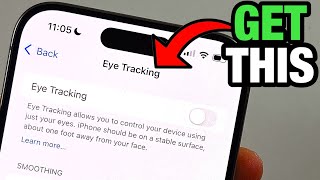 Eye Tracking Not Showing iPhone iOS 18 SOLVED [upl. by Hepsibah]