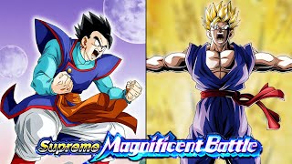 GOATHAN AND HYBRID SAIYANS VS GOHAN SUPREME MAGNIFICIENT BATTLE NO ITEMS DBZ Dokkan Battle [upl. by Bergess504]