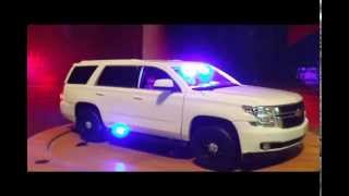 124 POLICE 2015 Tahoe with 18 leds [upl. by Essirahc576]