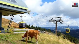 BelchenSeilbahn  Cableway Aitern Schwarzwald  Black Forest Germany 14 08 2018 [upl. by Andee]