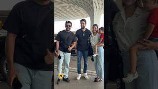 Suriya meets Kajal her husband Gautam and Neil at airport unexpectedly [upl. by Waylin847]