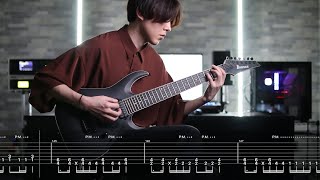 BABYMETAL  MEGITSUNE Guitar Cover Screen Tabs [upl. by Kliber]