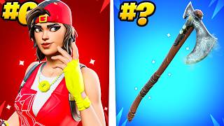 37 Most TRYHARD Items In Fortnite [upl. by Ahsemat]