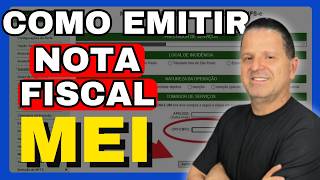 COMO EMITIR NOTA FISCAL DO MEI  AULA PRÁTICA EMISSÃO DE NOTA FISCAL MICROEMPREENDEDOR INDIVIDUAL [upl. by Sucramaj]