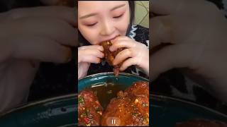 Chinese mukbang asmr shorts asmr mukbang BigbiteAsmrr [upl. by Baptista]